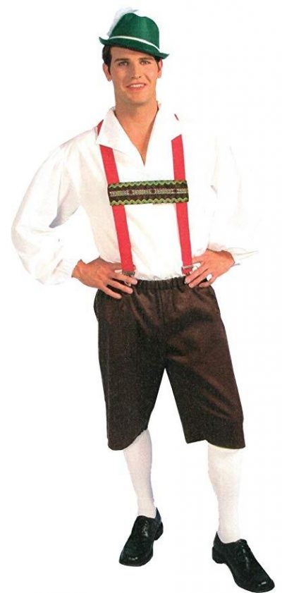 German Lederhosen Oktoberfest Adult Costume