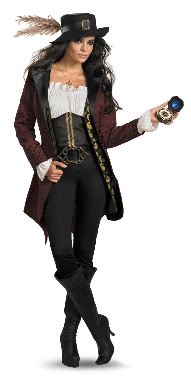 Pirates Of The Caribbean Angelica Prestige Adult Costume Au 4749
