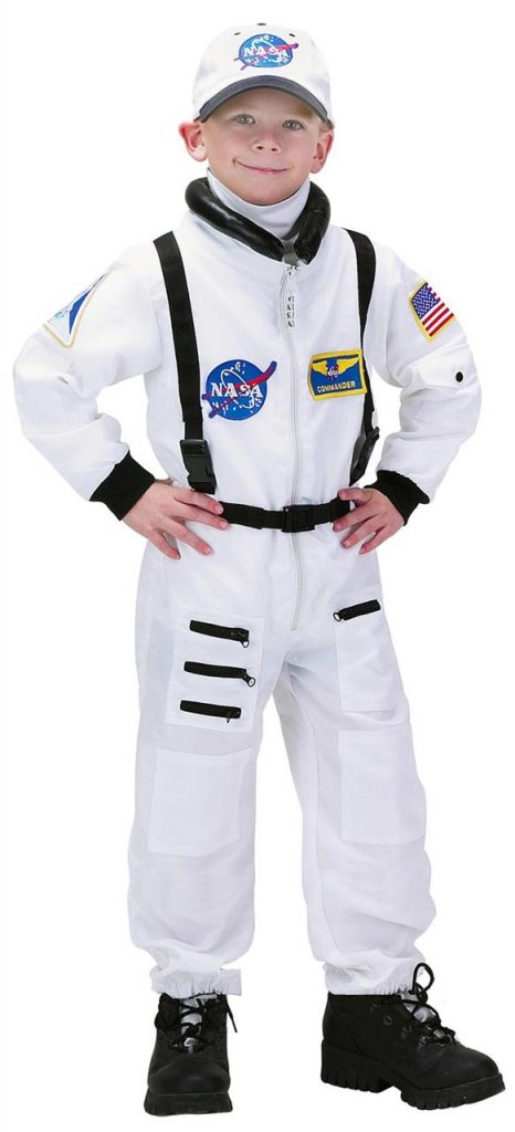 NASA Jr. Astronaut White Child Costume - FancyDressHire.com.au